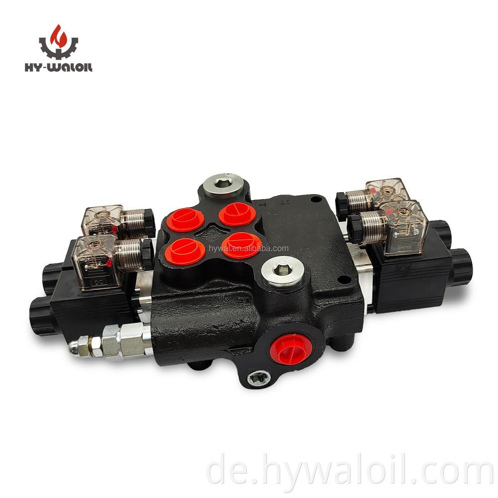 21 Gpm 2 Spool Solenoid Valve